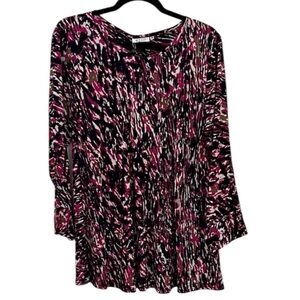 MASAI Women's Multicolor Abstract Print Top NWT